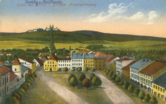  Historie města Králíky - dobová pohlednice