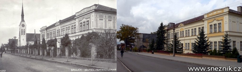  Králíky - proměny města - Ulice 5.května