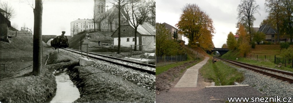  Králíky - proměny města - Železniční trať