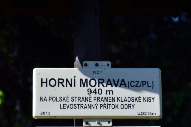 Rozcestník Horní Morava (CZ/PL)