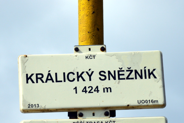 Rozcestník Králický Sněžník