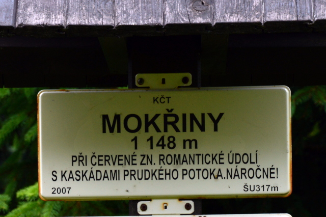 Rozcestník Mokřiny