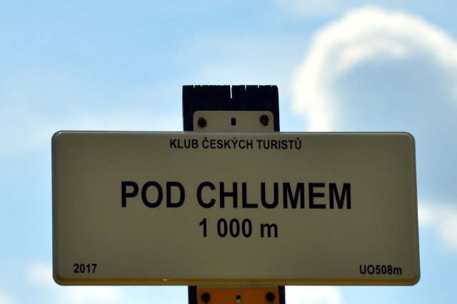 Rozcestník Pod Chlumem