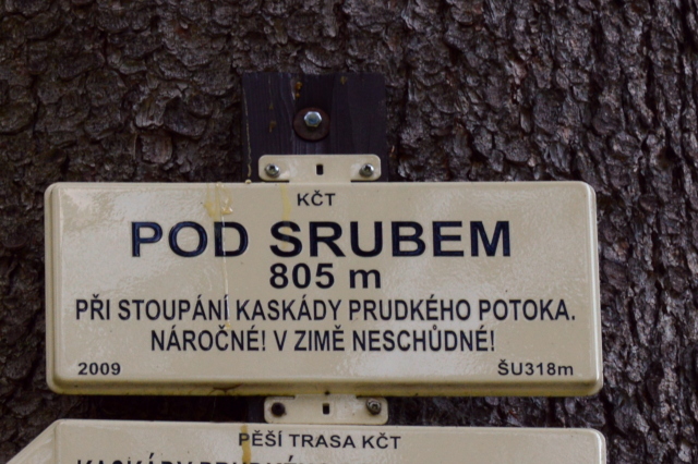 Rozcestník Pod Srubem