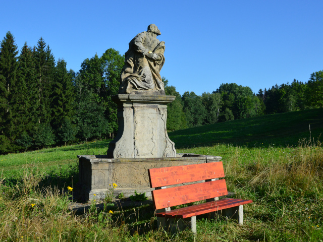 Socha Krista na hoře Olivetské